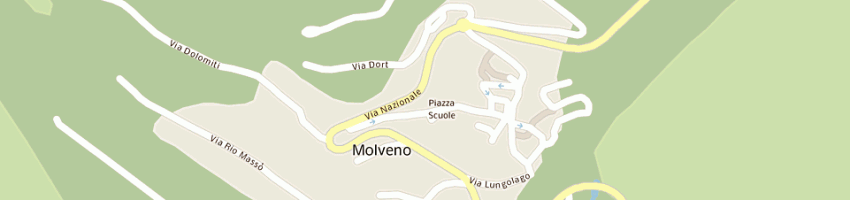 Mappa della impresa albergo hotel miralago a MOLVENO