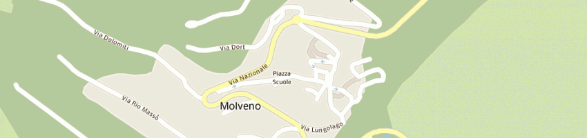 Mappa della impresa donini remo a MOLVENO