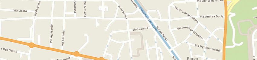 Mappa della impresa parrucchiere per signora luisa padovani a VERONA