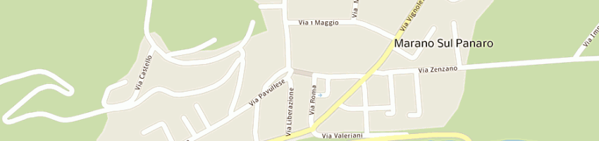 Mappa della impresa g e g snc di zanni gabriella e c a MARANO SUL PANARO