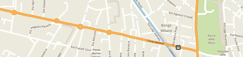 Mappa della impresa mase' aldo a MILANO