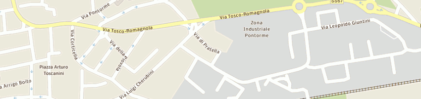 Mappa della impresa nuova piegavelox srl a EMPOLI