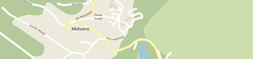 Mappa della impresa charme hotel nevada srl a MOLVENO