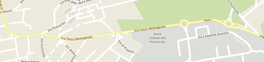 Mappa della impresa non solo spettacolo group di ferri t e c sas a EMPOLI