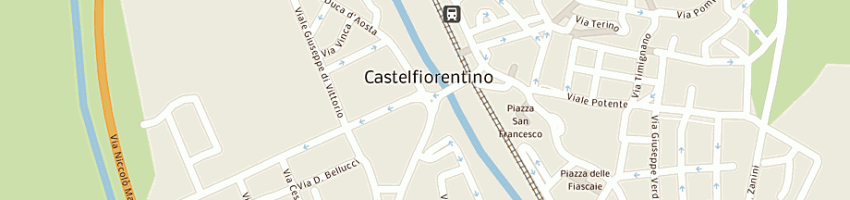 Mappa della impresa un pane e via bello giovanni e tomasulo fernando vincenzo snc a CASTELFIORENTINO