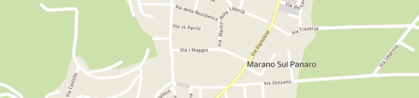 Mappa della impresa ricchi giuseppe a MARANO SUL PANARO