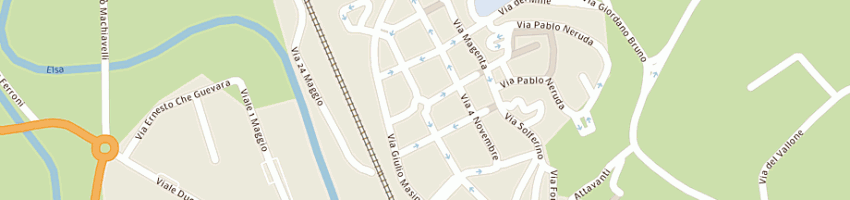 Mappa della impresa vannucchi roberto a CASTELFIORENTINO
