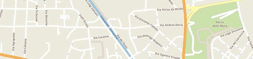 Mappa della impresa rossi massimo a MILANO