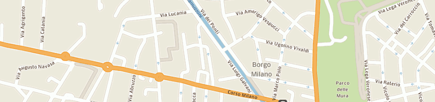 Mappa della impresa curcapil di carlucci donato a MILANO