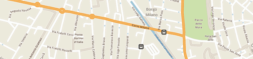 Mappa della impresa evoci spa a MILANO