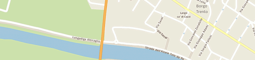Mappa della impresa la scaligera a VERONA