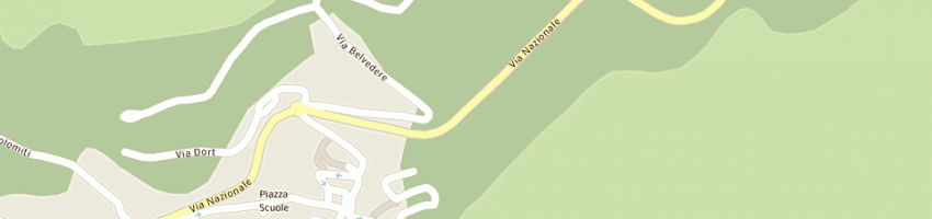 Mappa della impresa hotel panorama a MOLVENO