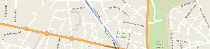 Mappa della impresa studio c srl a VERONA