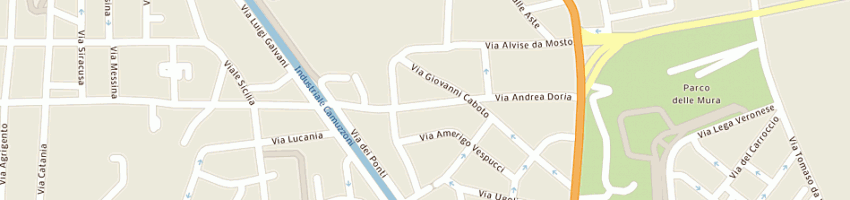 Mappa della impresa l'esagono srl a MILANO