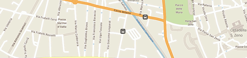 Mappa della impresa volpato a e a - snc a VERONA
