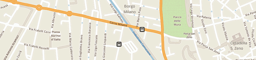 Mappa della impresa sara assicurazioni (spa) a VERONA