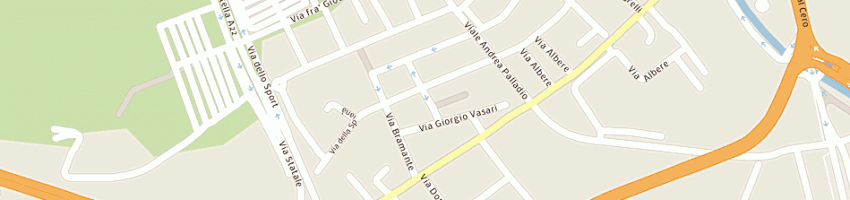 Mappa della impresa officina albere snc a VERONA