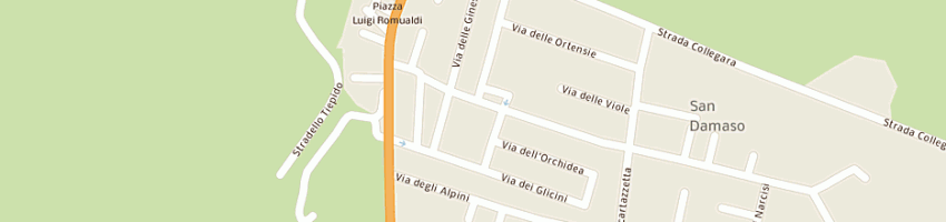 Mappa della impresa sacchetti francesco a MODENA