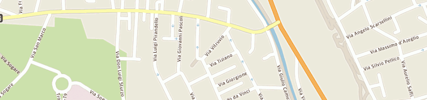 Mappa della impresa provini sas di longhi stefano e c a MILANO