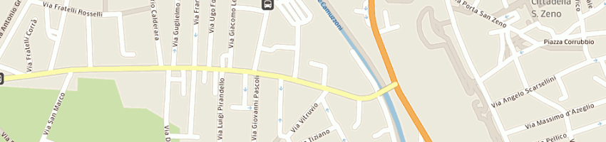 Mappa della impresa bovo angelo (snc) a VERONA