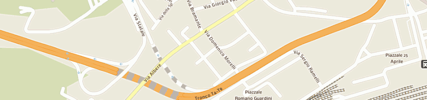 Mappa della impresa c r lombarda srl a MILANO