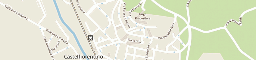 Mappa della impresa alimentari serri annalisa di serri annalisa a CASTELFIORENTINO