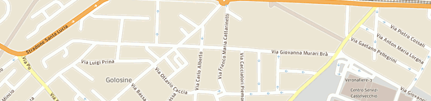 Mappa della impresa banco di brescia a VERONA