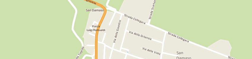 Mappa della impresa sisteco di malagoli claudio e c - snc a MODENA