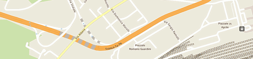 Mappa della impresa trittoni guido e c snc a VERONA