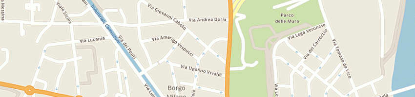 Mappa della impresa federazione del volontariato provinciale a VERONA