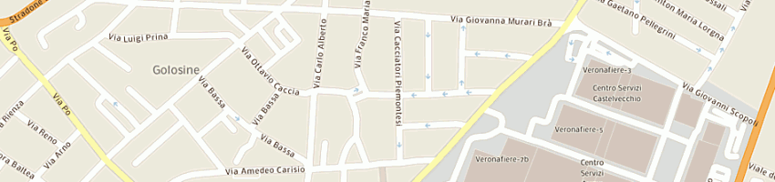 Mappa della impresa scuole pubblichescuole materne comunali a VERONA