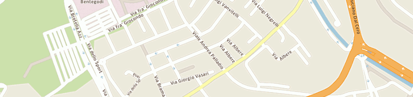 Mappa della impresa studio associato urbani a VERONA