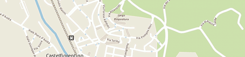 Mappa della impresa di carlo a CASTELFIORENTINO
