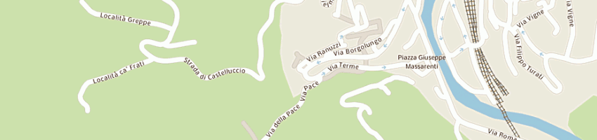 Mappa della impresa ufficio giudice di pace a PORRETTA TERME