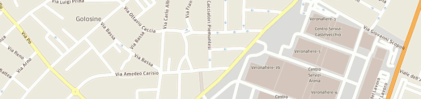 Mappa della impresa palmieri angelo a VERONA