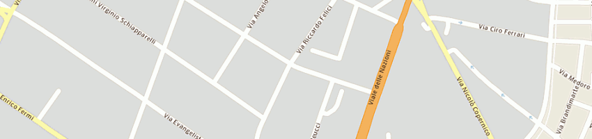 Mappa della impresa studio geda sas a VERONA
