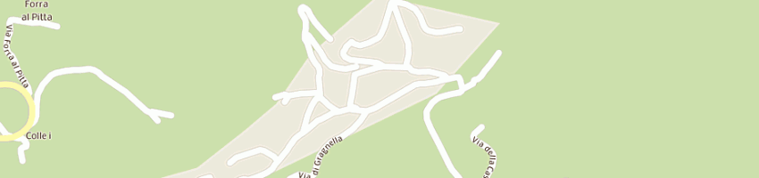 Mappa della impresa pisaneschi a PISTOIA