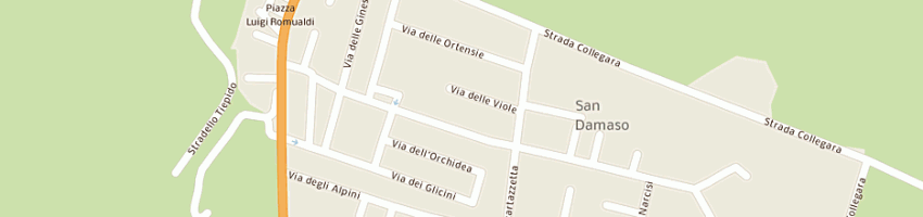 Mappa della impresa scuola dell'infcomunale a MODENA