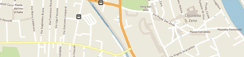 Mappa della impresa scaligera autocarri spa a VERONA