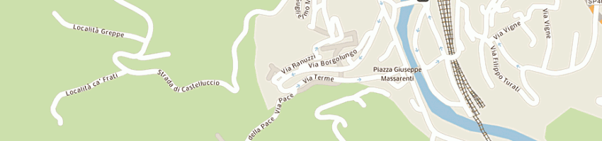 Mappa della impresa assicurazioni ina iassitalia a PORRETTA TERME