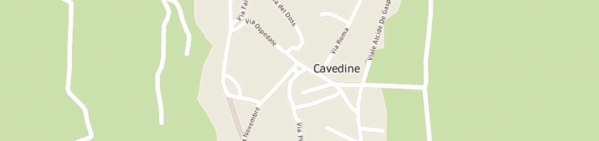 Mappa della impresa mobilmarket di greco claudio e c snc a CAVEDINE