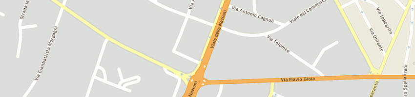 Mappa della impresa clp snc a VERONA