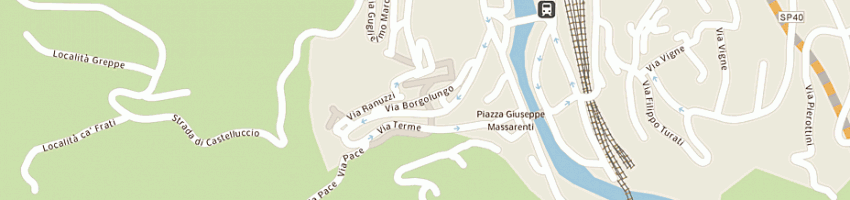 Mappa della impresa camera del lavoro a PORRETTA TERME