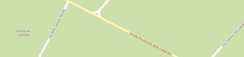 Mappa della impresa azienda agricola tombolo sdf di carra m e g a GROSSETO