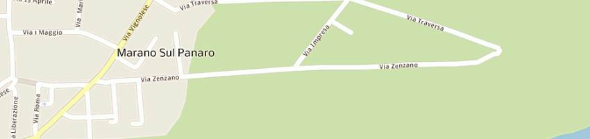 Mappa della impresa studio miro sas a MARANO SUL PANARO