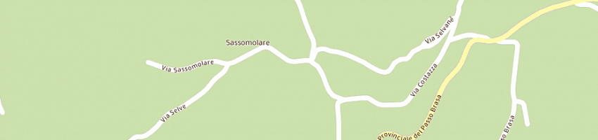 Mappa della impresa croce rossa italiana a CASTEL D AIANO