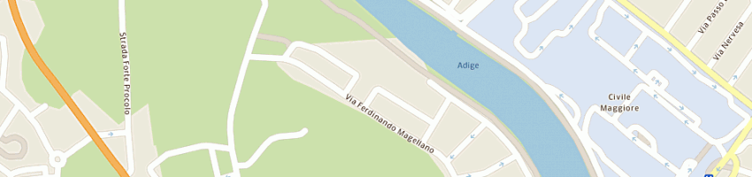 Mappa della impresa scuole pubbliche liceo ginnasio statale scipione maffei a VERONA