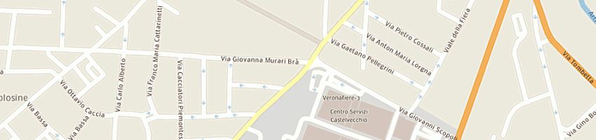 Mappa della impresa banca di credito cooperativo di concamarise soc coop a rl a VERONA