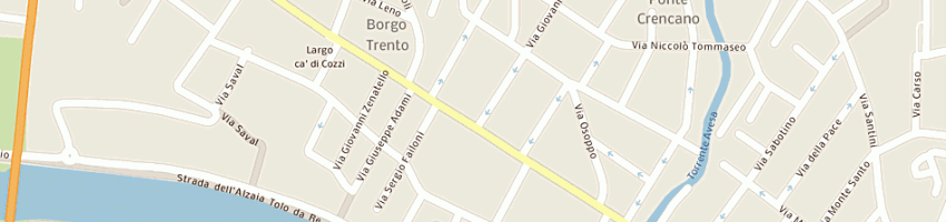 Mappa della impresa impresa righetti giovanni a VERONA