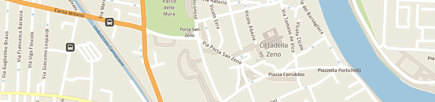 Mappa della impresa galzenati materiali edili di galzenati massimo e c sas a VERONA